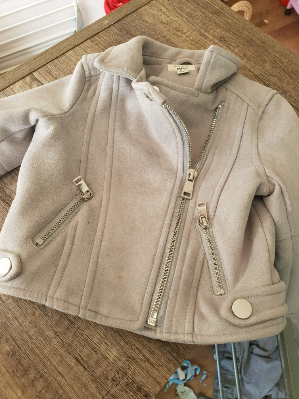 river island baby girl leather jacket